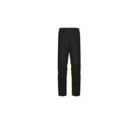 Pantalon impermeable homme gore wear glidewheel gore tex noir jaune fluo