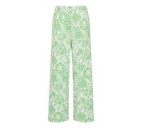 Pantalon imprimÃ© femme Ichi Kate 38 Vert S