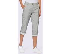 Pantalon imprimé qualité coton - Best Connection - marine-écru à rayures MARINE-ÉCRU À RAYURES 46