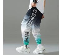Pantalon imprimé simple pour homme, retour à l'école L,M,S,XL,XXLLettres,Ombré,Rayé,Tout ImpriméTissu tissé
