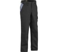 Pantalon Industrie Noir/Gris T 46 Jambes Courtes