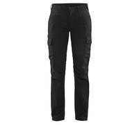 Blakläder BLAKLÄDER Pantalon à taille femme Industrie Stretch, noir, taille DE : 38 Quantité:1