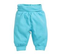 pantalon Interlockbébé junior en coton turquoise