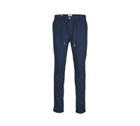 Pantalon Jack & Jones Hommes, Tissu Coton Stretch, Couleur Bleu Marine