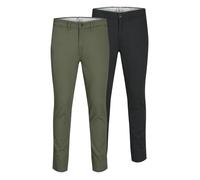 Pantalon - JACK & JONES - Marco Dave - Lot de 2 - Noir/vert olive - Taille 31x32 31/32