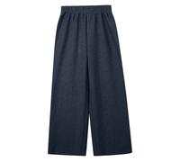 Pantalon jambe large au motif structurÃ© fille s.Oliver Bleu 15 ans