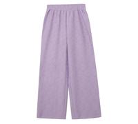 Pantalon jambe large au motif structurÃ© fille s.Oliver Violet 12 ans