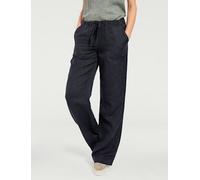 Pantalon jambes larges - Linea Tesini - marine MARINE 19