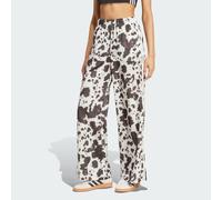 Pantalon jambes larges satin adidas Originals Multicolor / Off White M
