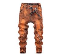 Pantalon Jean Homme Travail Moto Coupe Slim Chino De Base Occasionnels Pantalon Extensible Pantalon Long Slim Dechiré Jean Fashion Pantalons Jean Homme Stretch
