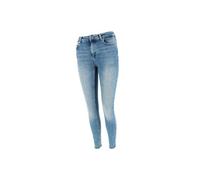 Only Femme Onlblush Mid Sk Ank Raw Jns Rea306 Noos Jeans, Light Blue Denim, S / 30L EU