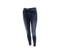 Jean skinny Longueur cheville bleu en coton Cléo Bleu Taille : L / Longueur : 32