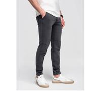 Pantalon jogger en jean - Ombre - Pour Homme - Gris S