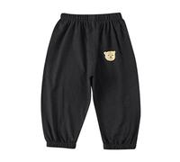 Pantalon Jogging Enfant Pantalon de Sport Garçon en Coton Tenue Décontractée Jogger Sarouel avec Motif Animaux Mignons pour Enfants et Bébés