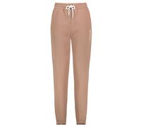 Pantalon jogging femme avec cordon de serrage en molleton doux et imprimé