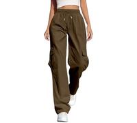 Pantalon Jogging Femme Casual Large Technique Sport De pour Tenues Yoga Fluide Léger Taille Elastique Femmes Jogging. Cargo Haute Extensible Golf