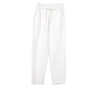 Pantalon Jogging Femme,Droite Palazzo Taille Haute Toile Pants Slim de Loisirs Long Confort et légance avec Coupe Ample pour Utilitaire Travail L’Extérieur Camping