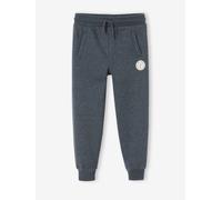 VERTBAUDET Pantalon Jogging garçon en Molleton Marine chiné 4A