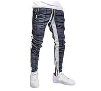 Pantalon Jogging Homme avec Poche Zippée Pantalon Survetement Homme Slim Pantalon Cargo Homme Casual Chic Pantalon Homme Taille Elastique Pantalon Sport Homme Fitness Pantalon De Sudation