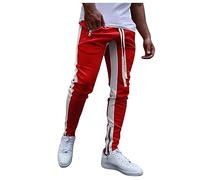 Pantalon Jogging Homme avec Poche Zippée Pantalon Survetement Homme Slim Pantalon Cargo Homme Casual Chic Pantalon Homme Taille Elastique Pantalon Sport Homme Fitness Pantalon De Sudation