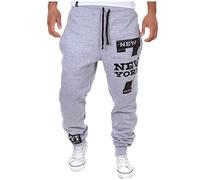 Pantalon Jogging Homme Baggy Sport Homme avec Poche Pantalon Randonnée Homme Taille Elastique Survetement Homme été Sportswear Running Pantalon Cargo Homme Casual Chic Pantalon Travail Homme Confort