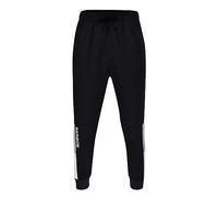 Pantalon Jogging Homme en Coton Chaud Automne Hiver Décontracté Travail Pantalon Homme Chino Noir Slim Mode Sport Vêtement Polaire pour avec Poches et Cordon de De Survêtement Vélo (XXXXL)
