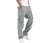Pantalon Jogging Homme Pantalon Survetement Homme Bas De Grande Taille Stretch Training VTT Molleton D'Intérieur pour Sport Sportswear Interieur Maison Travail Elastique XXXXXXXL Coton Polaire