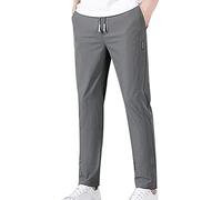 Pantalon Jogging Homme - Pantalons pour Hommes avec Poches Profondes Coupe Ample Pantalons de Jogging décontractés pour la Course à Pied entraînement Basket-Ball Montre