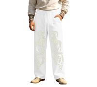 Pantalon Jogging Homme Rouge Pyjama Été Fuselé Ado Délavé Extensible Super Élastique Fashion Dechiré Magasin Pyjamas Éclair Canard 42 Skating Bloc Bonne Anti