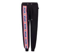Pantalon jogging noir avec logo Gcds NERO S
