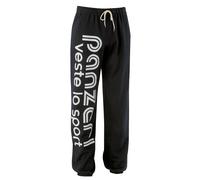 Pantalon Jogging Panzeri Uni Noir Blanc XS