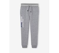 Pantalon jogging sport en molleton garçon gris chiné 5A