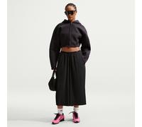 Pantalon jupe-culotte oversize taille mi-haute Nike pour femme Noir/Sail XL (FR 50-52)