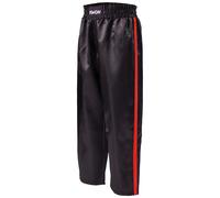Pantalon Kick-Boxing satin enfant Kwon Clubline Schw. Noir 110 cm