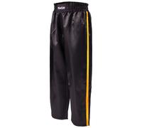 Pantalon Kick-Boxing satin Kwon Clubline Schw. Noir 160 cm