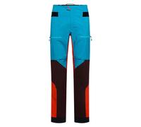 La Sportiva - Supercouloir GTX Pro Pant - Pantalon alpinisme homme Tropic Blue / Cherry Tomato - S