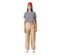 Pantalon Lacoste pour femmes taille haute jambes larges beige XS