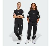 Pantalon large 3 bandes Future Icons Enfants Black / White 11-12A