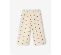 VERTBAUDET Pantalon Large bébé Fille Gaze Coton écru 18M(81CM)