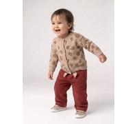 Pantalon large bébé fille marron 12M(74CM)