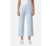Pantalon large bleu ciel en tissu technique à coupe 7/8 - L