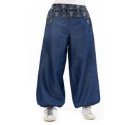 Pantalon large bouffant denim Mayurah M - (36-38)