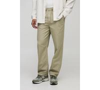 Pantalon large chino léger homme - vert - 36, vert