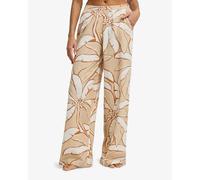 Pantalon large Ã©lastique femme Billabong Tropic Breeze Beige S