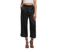 Pantalon large en satin femme Urban Classics Noir 4XL