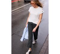 Pantalon large en texture froissée