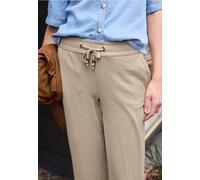 Pantalon large en texture froissée