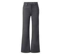 Pantalon large en velours côtelé à taille haute femme QS Gris 44