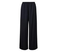 Pantalon large et élégant en satin luxueux femme COMMA Bleu 42