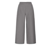 Pantalon large femme Ichi Dorthea Gris 42
